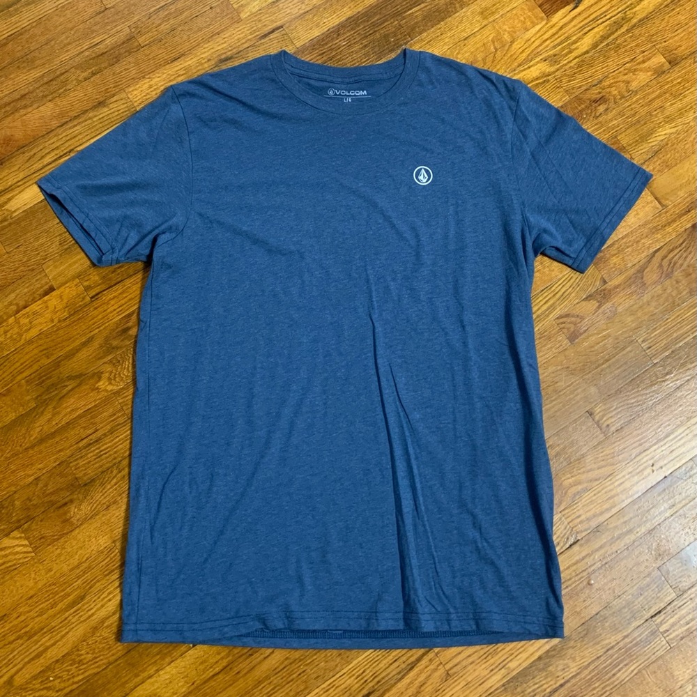 Volcom Mens Blue Casual T-Shirt